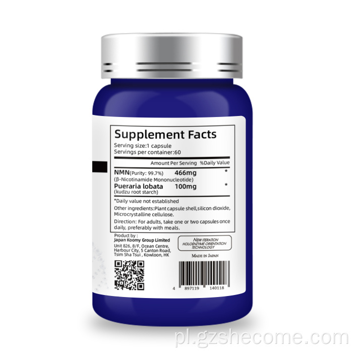 NMN poprawia ogólny suplement resweratrol NMN